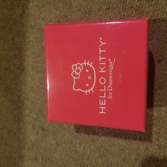Hello Kitty pave diamonique  bracelet. - Picture 2 of 5